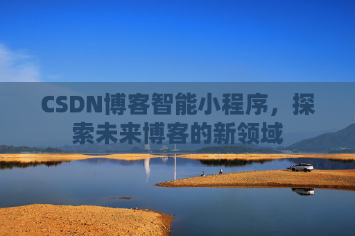 CSDN博客智能小程序,探索未来博客的新领域